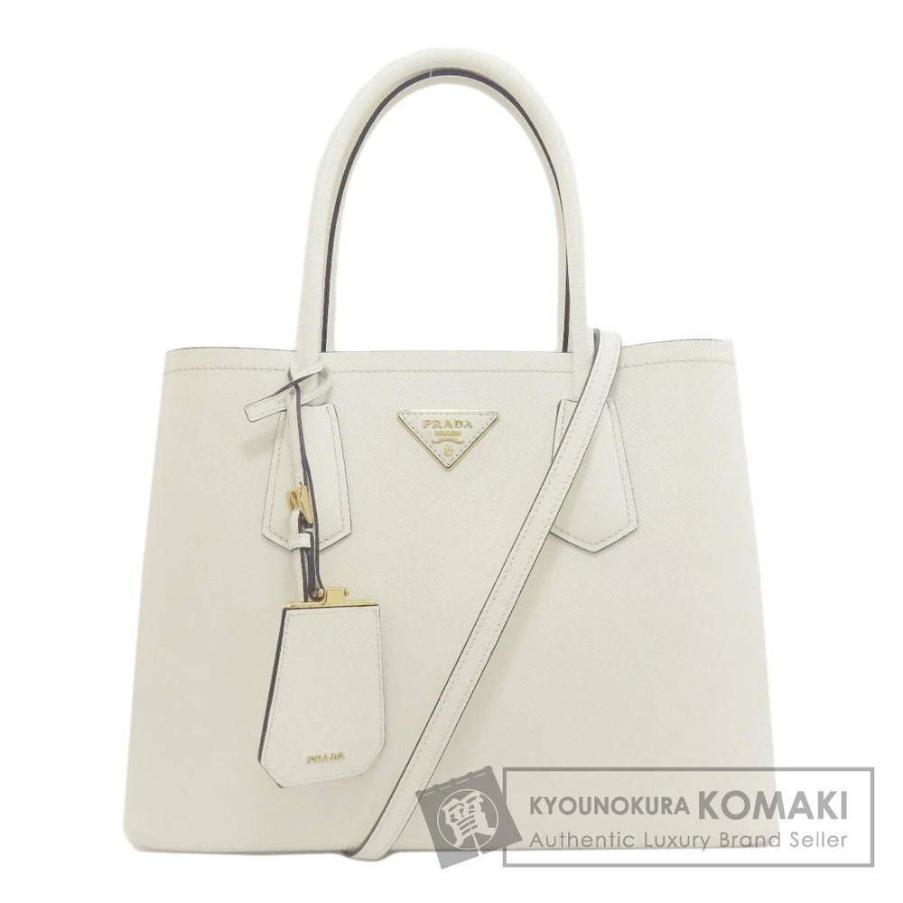 Prada Double Tote Bag Saffiano Leather